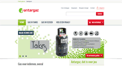 Desktop Screenshot of antargaz.nl